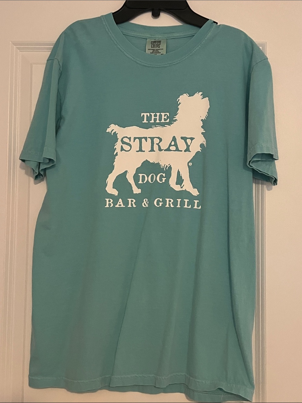The Stray Dog Bar & Grill Teal Graphic Tee